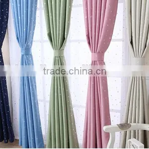High Quality Hot Selling Curtain Fabric New Design Polyester Curtain thumbnail-2