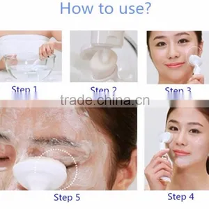 Hot Sale New Electric Facial Brush Facial Cleansing Machine thumbnail-2