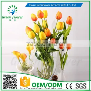 2016 Wholesale Multicolor 20" Real Touch Latex PU Artificial Flowers for Home Wedding Bridal Decoration thumbnail-6