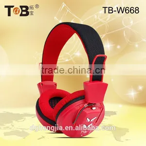 Best Design Wireless Sport Mp3 sd Card Slot Headphones With fm Radio thumbnail-1