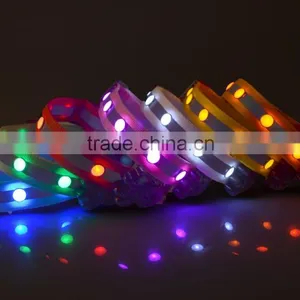 Yl66 Hot Sale Light up Dog Collars LED Dog Neck Belt Dog Necktie thumbnail-6