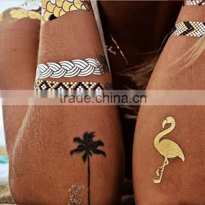 Metallic Tattoos, Flash Tattoos Gold Tattoos Silver Tattoos Temporary Tattoos Jewelry Tattoos thumbnail-1
