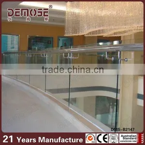 304/316 Stainless Steel Glass Railing/Stainless Steel Glass Railing System thumbnail-1