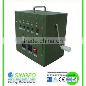 2013 Newest Product Hand-cranked Generator for Portable Emergency Electrical Power Source for House Outdoor thumbnail-1