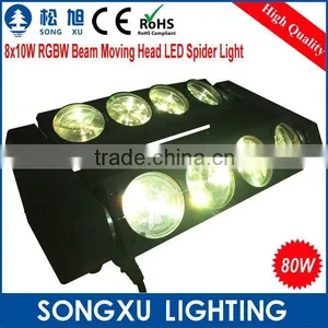 Wholesale 8x10w Rgbw Beam Led Spider Light Moving Head Light thumbnail-6