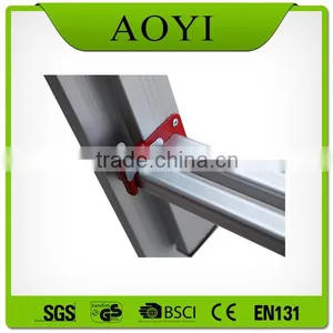 YK Sell Well Strong Folding Lightweight Aluminum Extension 2 Layers Ladder With EN131 thumbnail-3