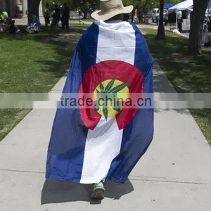 High Quality Printed Type Custom Polyester Sport Game Flag Cape thumbnail-6