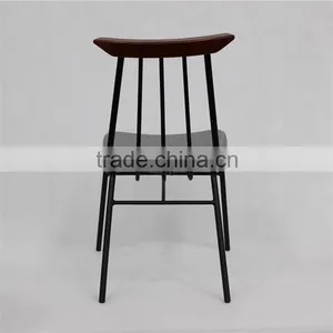 High Quality Wholesale Steel Tube Metal Chair thumbnail-3