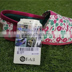 Red Lips Stock Lot Canvas Shoes thumbnail-4