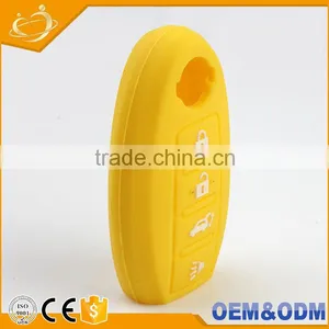 2016 Promotional Colorful Remote Key 4 Button Universal Smart Key Shell Silicone Case thumbnail-5