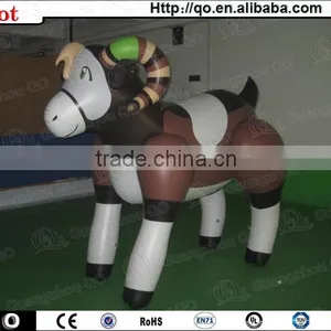 Top Quality Outdoor Advertising Colorful Inflatable Goat thumbnail-1