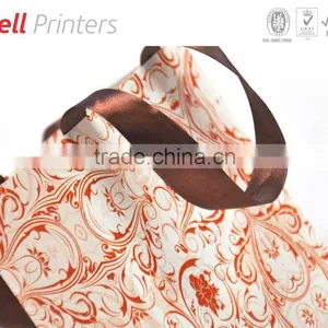 Beautiful Single Color Paper Bags With Flexi Handle From India thumbnail-1