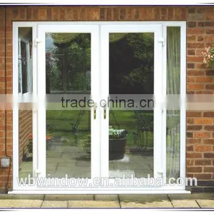 Big Size 3 Panel Pvc Casement Triple Glass Doors thumbnail-1