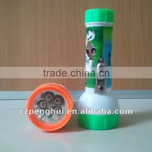 2012 New Product 5 Led Plastic Flashlgiht thumbnail-1