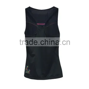 Santic Woman Custom Running Wear OEM Service Compression Tank thumbnail-2