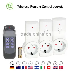 Electric Wireless Remote Control Socket Set Europe Plug K09 3+1 thumbnail-1