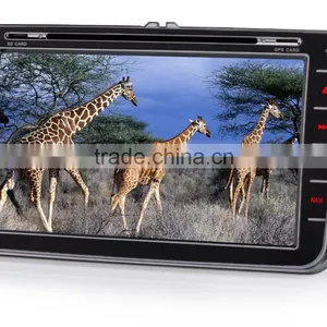8" Car DVD/GPS Player Professional Gps MAP Bluetooth For VW GOLF 5 6 PASSAT CC TIGUAN Sharan EOS Scirocco thumbnail-2