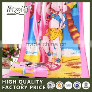 China Wholesale Cartoon Pattern Microfiber Beach Towel For Children thumbnail-2