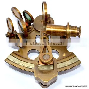 Big Antique Brass Nautical Sextant- NAUTICAL SEXTANT-German Design Nautical Sextant 1026 thumbnail-3