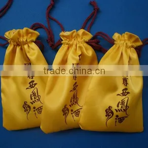 Satin Wedding Favor Bags thumbnail-1