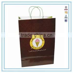 China Manufacturer Customized 100%recycle Paper Bag Gift Shopping Paper Bag Machine Made Production Paper Bag thumbnail-2