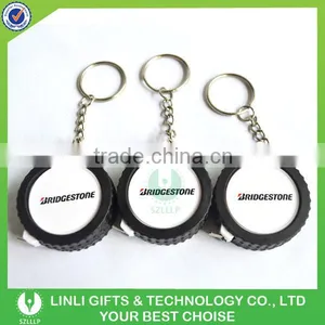 Advertising Oem Logo Car Tyre Keyring thumbnail-1