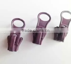 5# Resin Zipper Auto-lock Zipper Slider Painted Color Zipper Head Butterfly Slider Body thumbnail-1