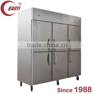 C2 Series 900L Four Door Stainless Steel Dual Temperature Refrigerator thumbnail-5