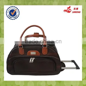 S077 Design Trade Assurance Travel Duffel Bag Size 18 With Decoration Material thumbnail-3