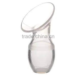 Soft Feeling Like Baby Sucking Mother Use Manual Silicone Breast Pump thumbnail-1