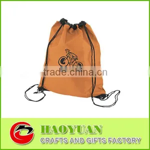 2014 Reusable Nylon Drawstring Backpack-HYGWD035 thumbnail-1
