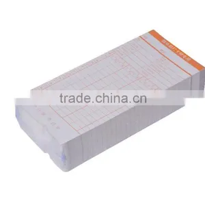 English/Portuguese Time Card/paper Card/attendance Card thumbnail-4