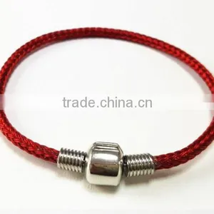 Newest 2016 Woman Popular Braided Stainless Steel Bracelets thumbnail-3