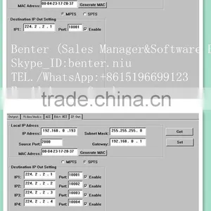 MPEG-2 4IN1 SD SDI ts ip Video Encoder (Embedded Audio,4SDI In,ASI+IP/UDP Out) thumbnail-6