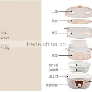 Steamer, Food Steamer, Electric Steamer,vegetable Steamer,corn Steamer Can Add the Water From the Handle thumbnail-4