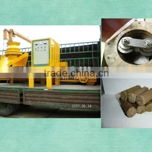 Ring Die Straw Fuel Briquette Machine thumbnail-1