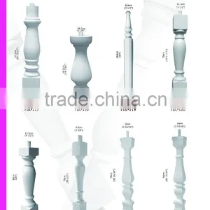 PU Balustrade Polyurethane Crown Moulding Good Price Beautiful New Modern Frame Moulding thumbnail-3