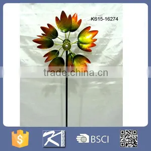 2016 Spring Garden Rolling Flower Metal Decorative Stake thumbnail-1