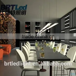 Modern Design 40W LED Pendant Light/ LED Office Pendant Light/Linear Suspended Led Light 4000lm thumbnail-1