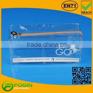 Custom Printed Pvc Packing Bag With Zipper thumbnail-1