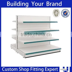 Good Quality Painted White Wooden Brochure Display Rack thumbnail-1