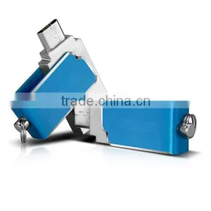 High Quality Guaranteed Custom Otg Usb Flash Drives Portable OTG Flash Disk thumbnail-3