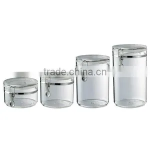 5" Stackable Canister - Airtight Clamp Canister Set thumbnail-1