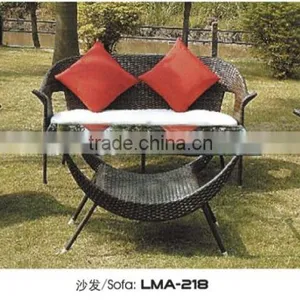 Resin Wicker Furniture 4-Piece Outdoor Sofa Set thumbnail-1