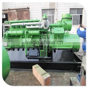 Wood Chips Used High Efficient CE ISO Siemens Alternator Wood Gas Generator 400KW With Syngas Power Plant thumbnail-2