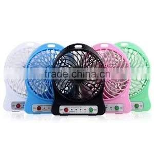 Colorful Mini Rechargeable Ceiling Fan, Portable Hand Battery Rechargeable USB Fan thumbnail-3