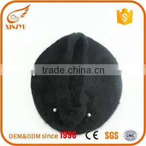 Custom Embroidery Cheap Wool Polyster Beret Army Golf Caps thumbnail-3