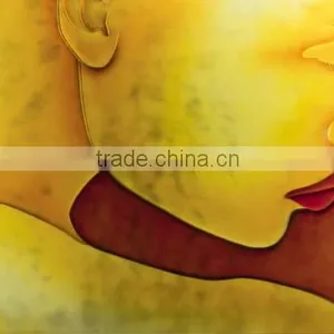 Home Decoration Wall Art Glass Painting Designs Of Love thumbnail-5