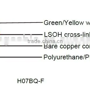 H05BQ-F/H07BQ-F Fine Bare or Tinned Copper Strands Conductor VDE Cable thumbnail-1