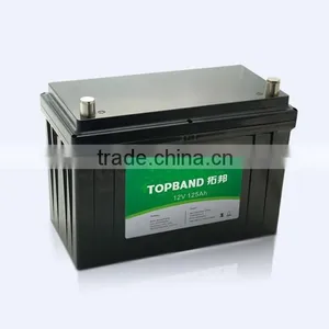 Long Life Phosphate Lifepo4 Camper Battery 12V 125Ah thumbnail-1